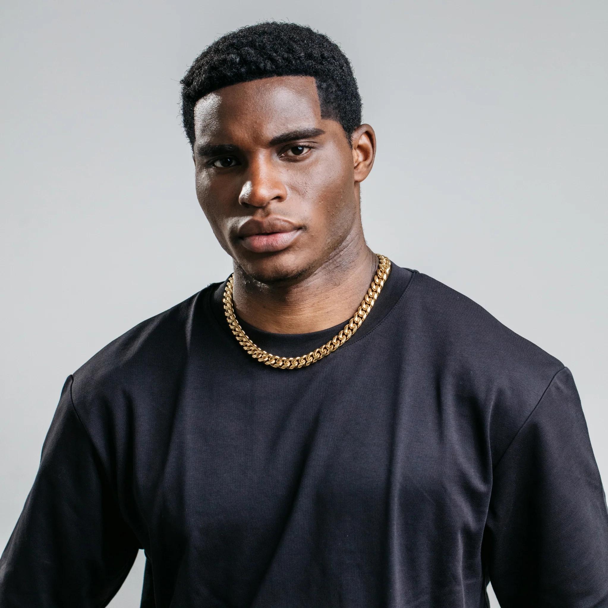 12mm Miami Cuban Chain - Gold - Image 5