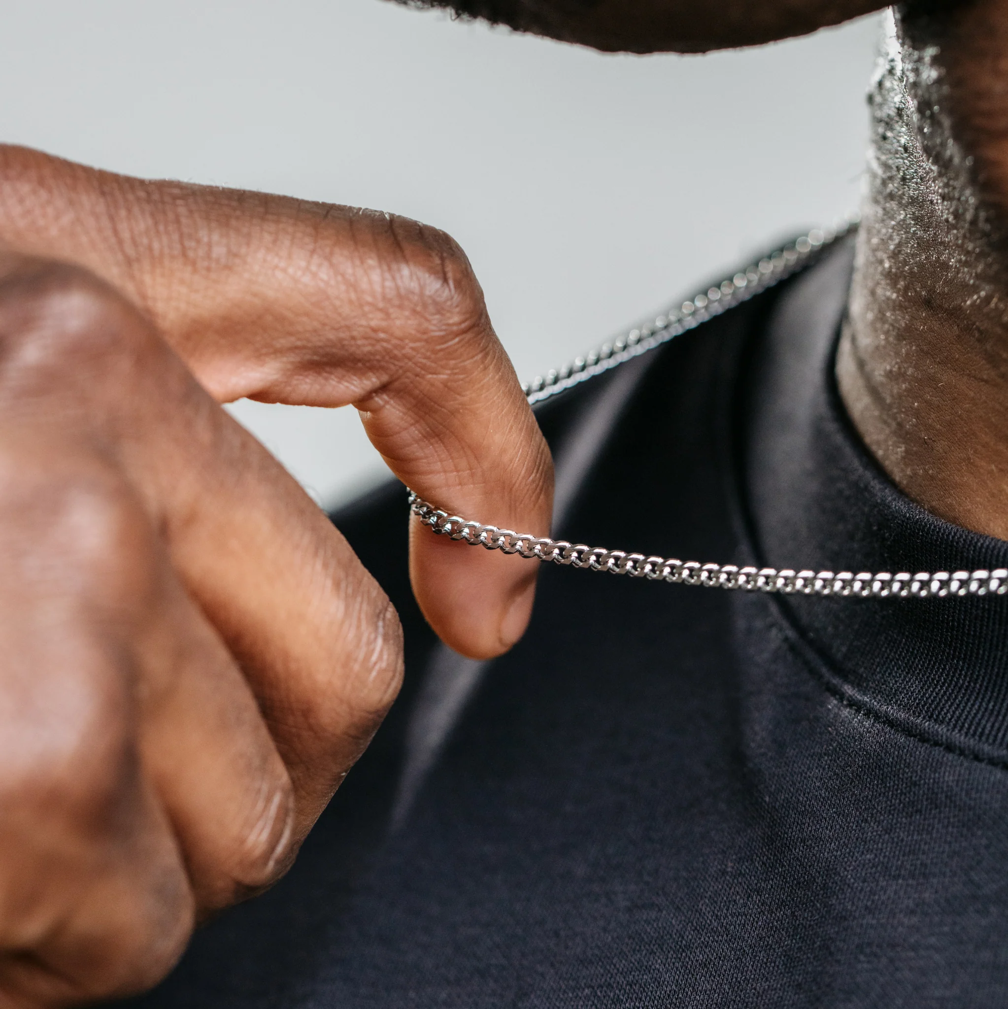 3mm Miami Cuban Chain - Silver - Image 6