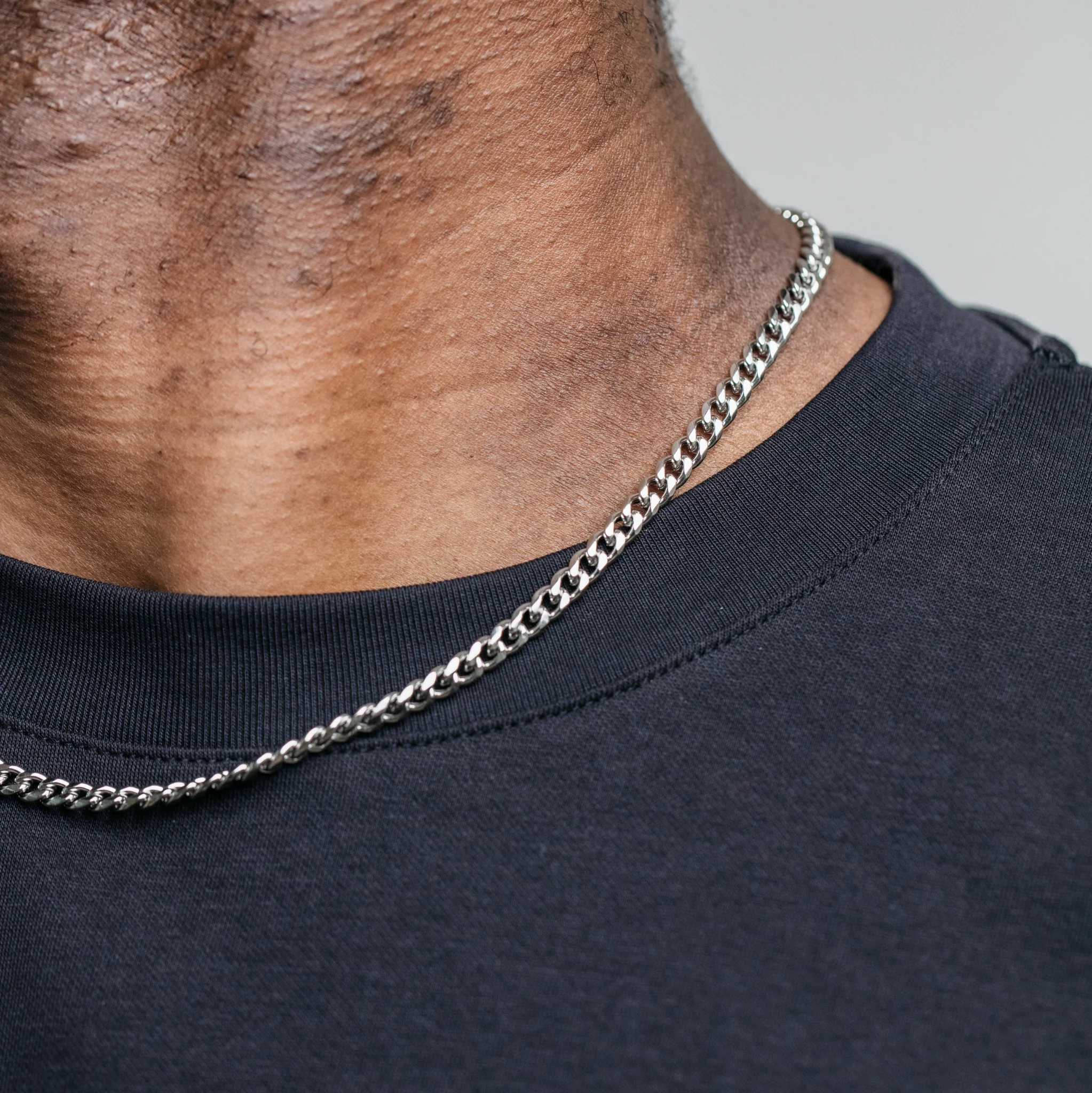 5mm Miami Cuban Chain - Silver - Image 7