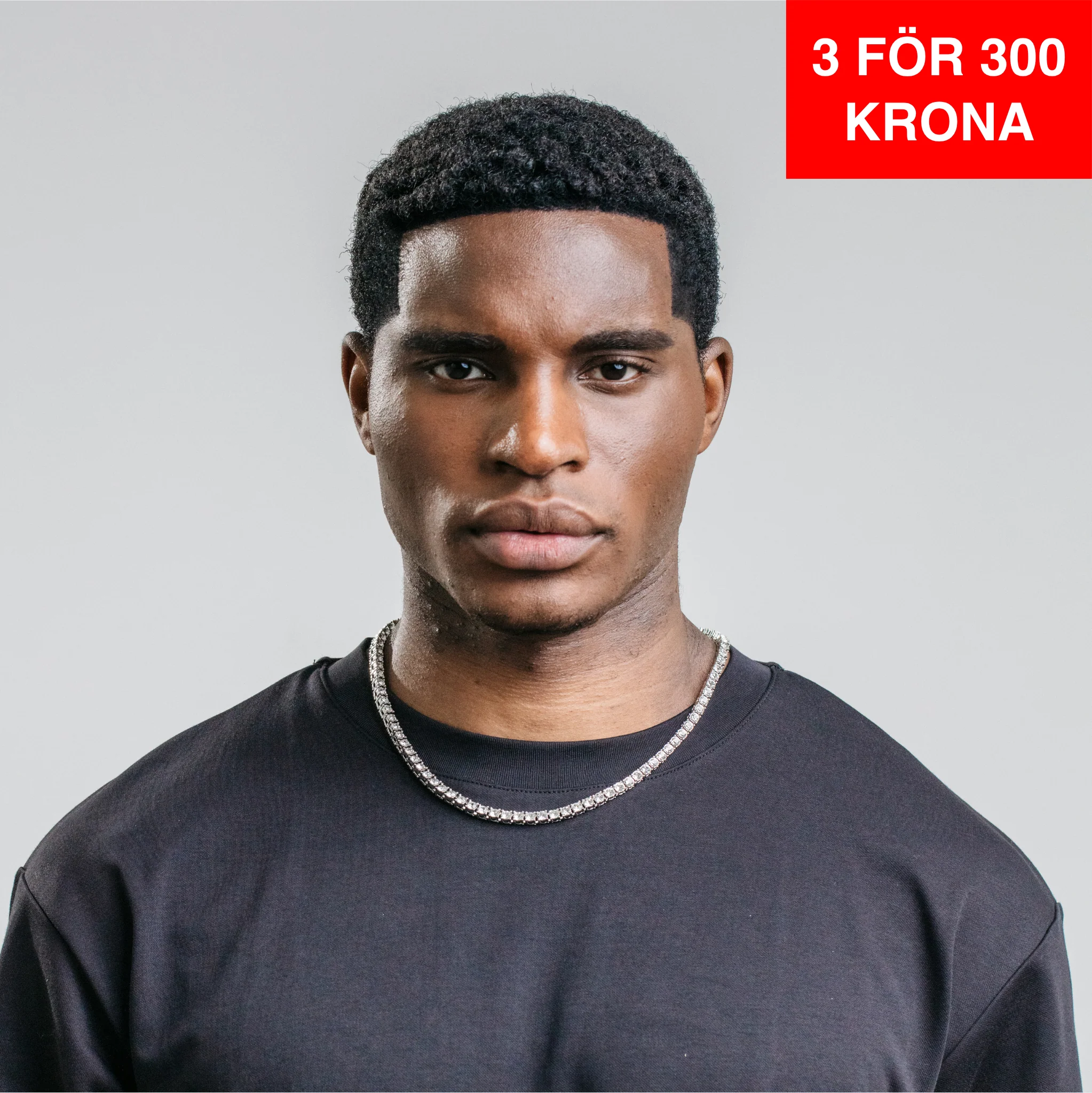 5mm Tennis Chain - Silver (S)