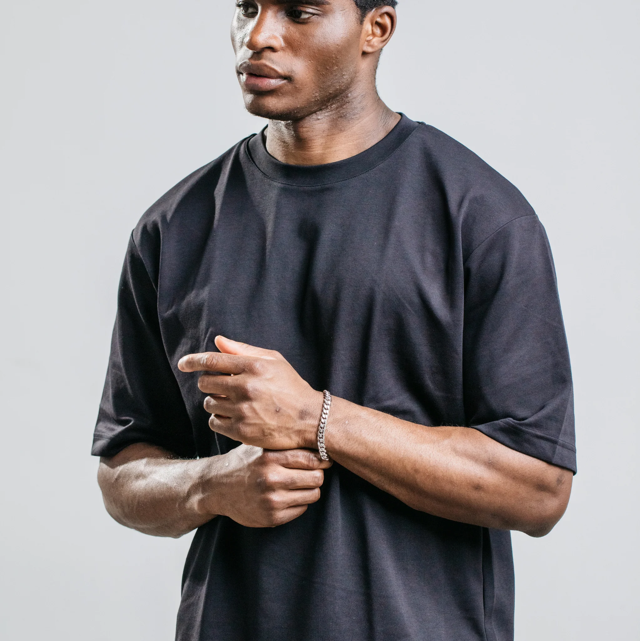 8mm Miami Cuban Bracelet - Silver - Image 6