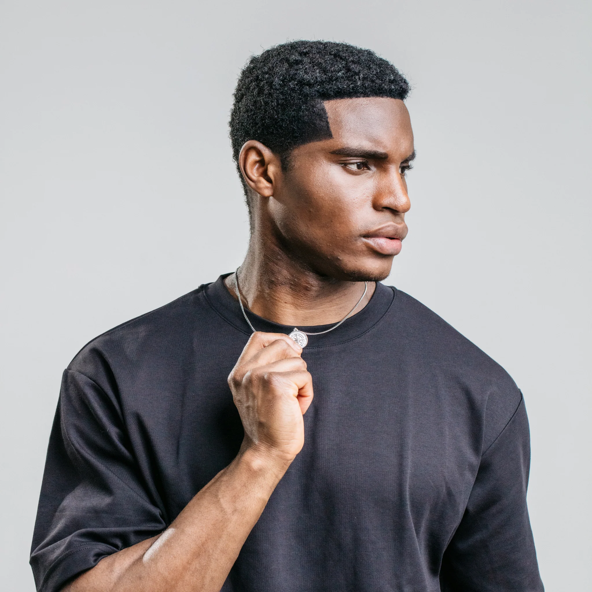 Compass Pendant - Silver - Image 5